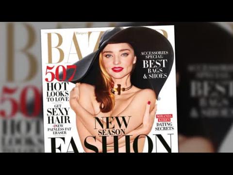 VIDEO : Topless Miranda Kerr Says She Quite Likes Being Naked