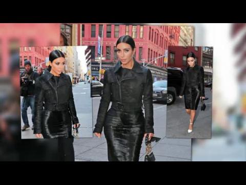 VIDEO : Kim Kardashian Looks Fashionable After Announcing A New Vision For 2015