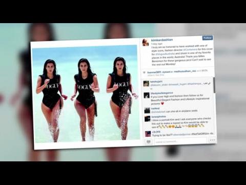 VIDEO : Kim Kardashian dévoile son look pour 2015