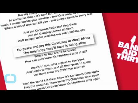 VIDEO : Sing bono's band aid 30 lyrics to help fight ebola