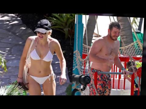 VIDEO : Chris Pratt & Anna Faris disfrutan sus vacaciones