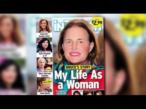 VIDEO : Bruce Jenner se sinti con la portada infame y superpuesta de InTouch Magazine