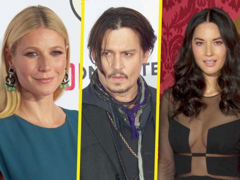 VIDEO : Exclu Vido : Gwyneth Paltrow, Johnny Depp et Olivia Munn sont  L.A. pour le film Mortdecai