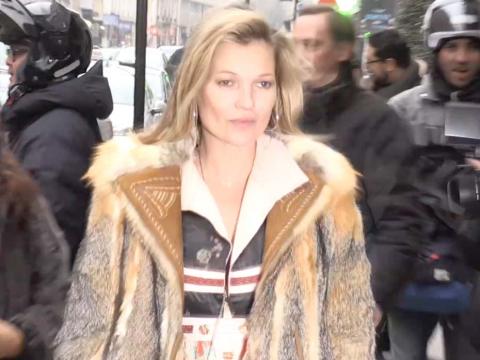 VIDEO : Exclu Vido : Fashion Week de Paris : Kate Moss est de retour !