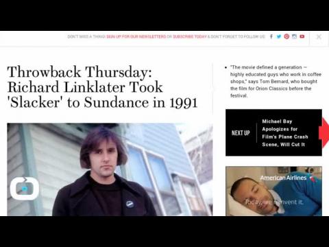 VIDEO : Throwback thursday - richard linklater took 'slacker' to sundance in 1991