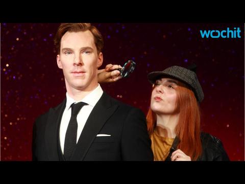 VIDEO : Chocolate Benedict Cumberbatch Statue Devoured by Shoppers in London