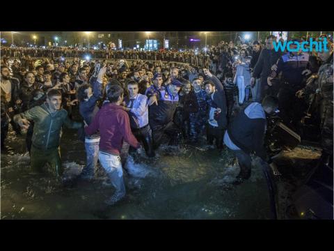 VIDEO : Kanye West Yerevan Concert Ends in Chaotic Scenes With Lake Dive