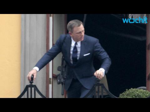 VIDEO : Daniel Craig Back on Bond Set
