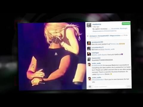 VIDEO : Madonna rpond aux ractions aprs son baiser avec Drake