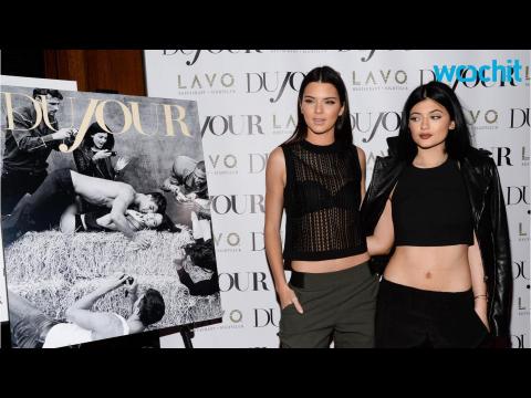 VIDEO : Kylie and Kendall Jenner Hang Out Late With Cara Delevinge in Hollywood,