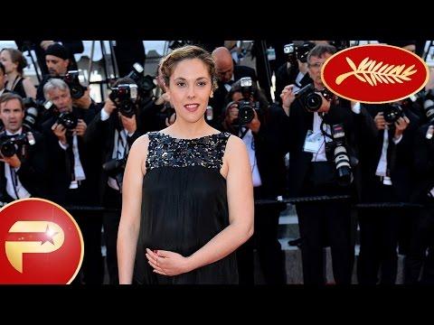 VIDEO : Cannes 2015 - Alysson Paradis enceinte sur les marches du Festival