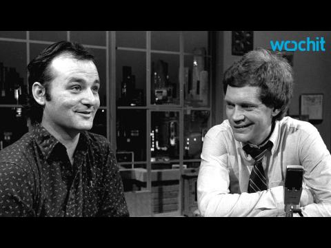 VIDEO : The Beginning of Bill Murray and David Letterman's Bromance