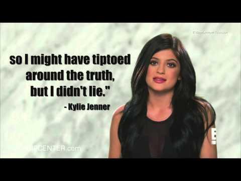 VIDEO : Kylie Jenner Admits Lips are Fake