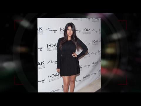 VIDEO : Kourtney Kardashian est sublime en noir pour son 36me anniversiare