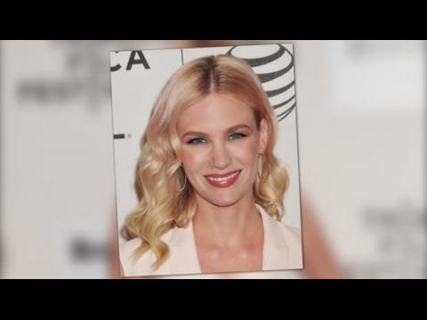 VIDEO : January Jones Says Dating Will Forte is a 'Blast'