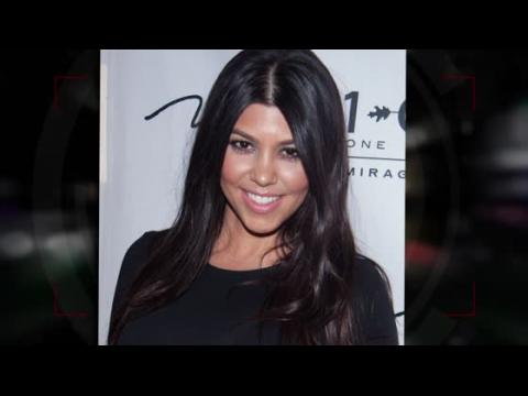 VIDEO : Kourtney Kardashian Looks Stunning In Black For Her 36th Birthday