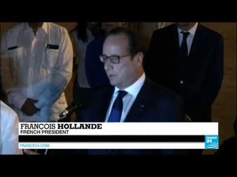 FRANCE - Hollande arrives in Cuba for landmark visit