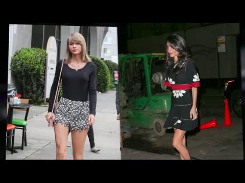 VIDEO : Taylor Swift And Amal Clooney Work Floral Spring Styles