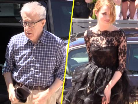 VIDEO : Exclu Vido : Cannes 2015 : Woody Allen et Emma Stone : photocall ensoleill pour le ralisa