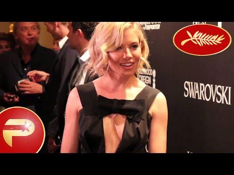 VIDEO : Cannes 2015 - Sienna Miller lumineuse  la soire Swarovski