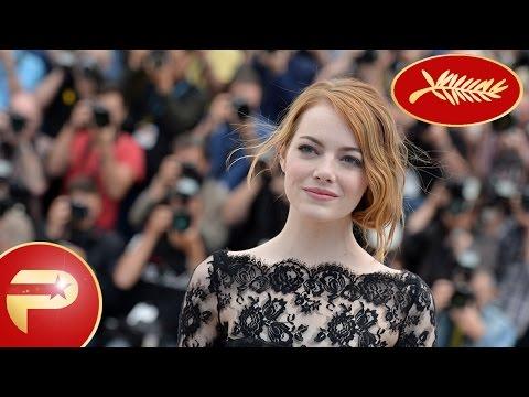 VIDEO : Cannes 2015 - Emma Stone, muse de Woody Allen et des marches