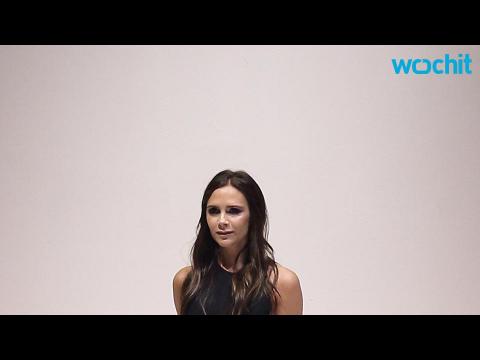 VIDEO : Victoria Beckham Combining Her Dress and Denim Clothing Lines