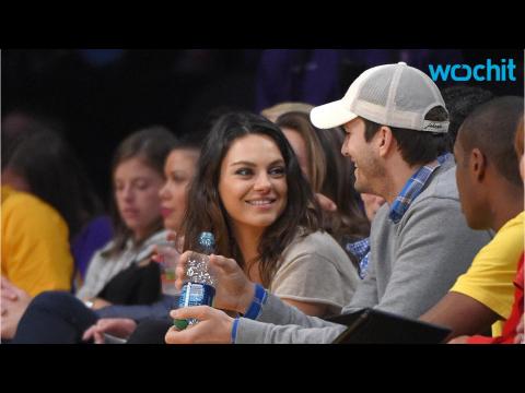 VIDEO : Ashton Kutcher and Mila Kunis Attend Stagecoach Together