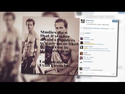 VIDEO : Blake Lively Posts Shirtless Pic of Husband Ryan Reynolds