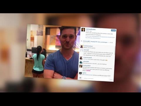 VIDEO : Michael Bubl Tries To Clear Up Backlash Surrounding Instagram Post