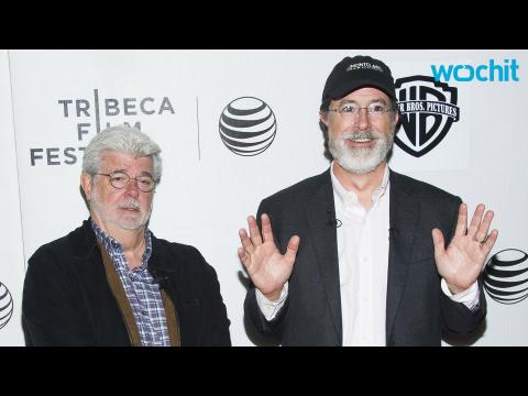 VIDEO : Stephen Colbert Teased by George Lucas, Reveals Why He Wouldn't Want to Replace Jon Stewart