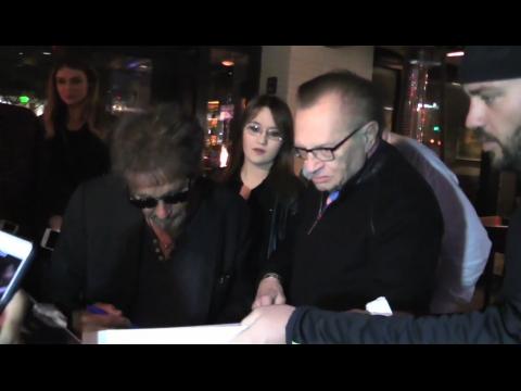 VIDEO : Exclu Vido : Al Pacino et Larry King : les tauliers en vire  Beverly Hills !