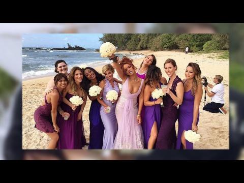 VIDEO : Rihanna Heads To Hawaii To Be Bridesmaid