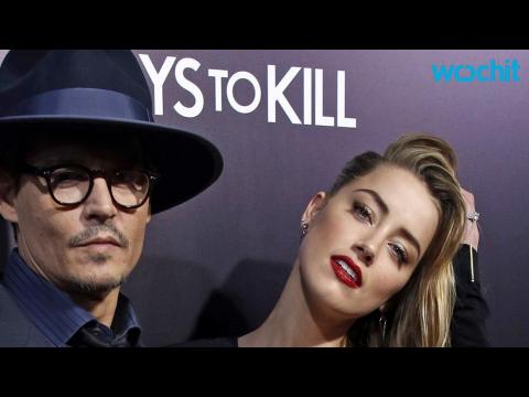 VIDEO : Johnny Depp and Amber Heard Squash Rumors With Sweet PDA