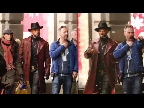 VIDEO : Will Smith sur le plateau de Suicide Squad  Toronto