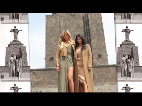 VIDEO : Kim & Khloe Kardashian Kick Off Their Armenian Vacation