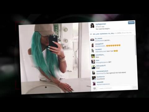 VIDEO : Kylie Jenner opte pour une couleur de cheveux spectaculaire pour Coachella
