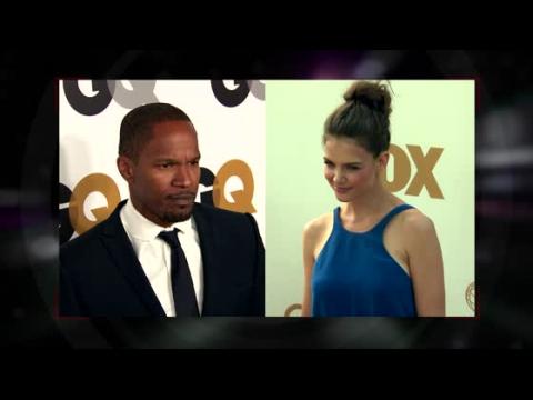 VIDEO : Katie Holmes Reportedly Uses the L Word With Jamie Foxx