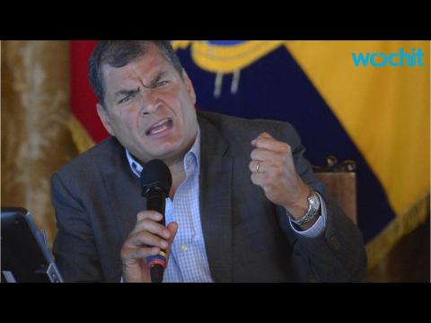 VIDEO : Ecuador's President Urges Brad Pitt to Scrap Amazon Oil Spill Movie