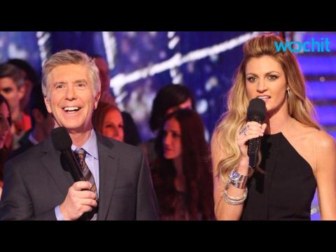 VIDEO : Tom Bergeron Hilariously Pokes Fun at Erin Andrews' ''Ugly Cry Face''