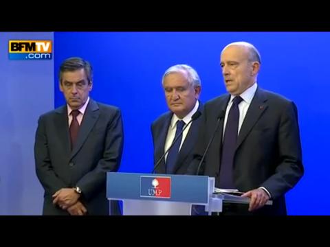 Fillon, JuppÃ© et Raffarin pressent Hollande d'intervenir au Proche Orient