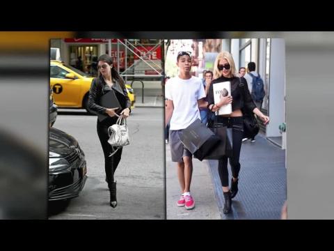 VIDEO : Kendall Jenner y Hailey Baldwin salen de compras