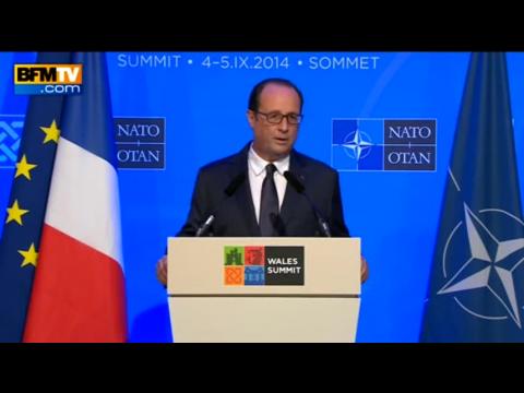 Hollande: "Je vous l'affirme ici, j'agis et j'agirai jusqu'au bout" 