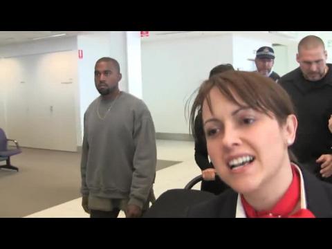 VIDEO : Kim Kardashian and Kanye West Are Getting A Lot Of Love Down Under