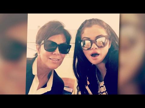 VIDEO : Selena Gomez And Kris Jenner Become Travel Buddies