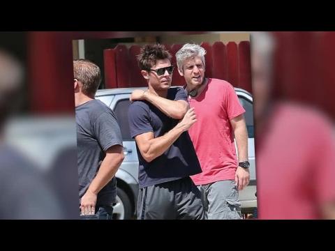 VIDEO : Zac Efron Back at Work After Michelle Rodriguez Fling