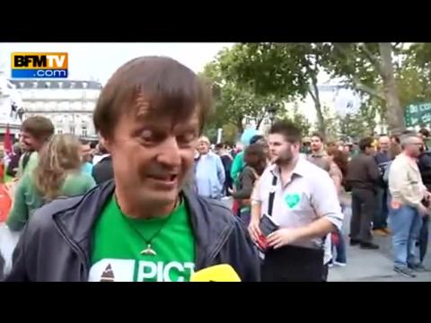 Climat: "il faut briser ce mur de fatalisme", assure Nicolas Hulot 