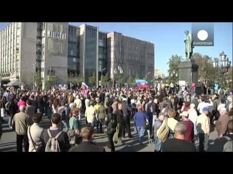 Des milliers de Russes dÃ©filent pour la paix en Ukraine