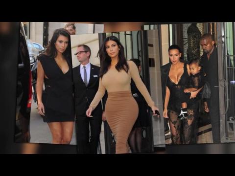 VIDEO : Kim Kardashian Uses Her Best Assets To Steal The Limelight During Paris Fashion Week