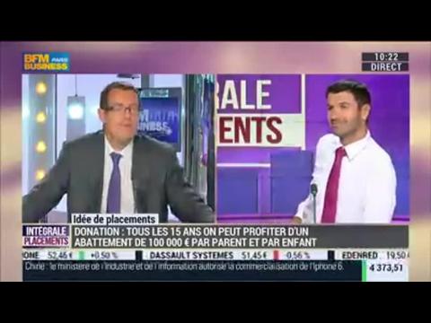 Donation et stock options