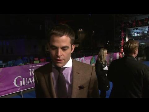 Chris Pine and Isla Fisher at Premiere of Rise of The Guardians